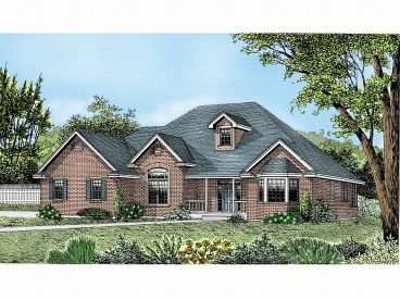 One-Story House Plan, 026H-0092