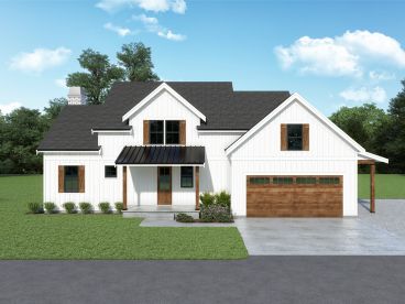 Country House Plan, 090H-0027