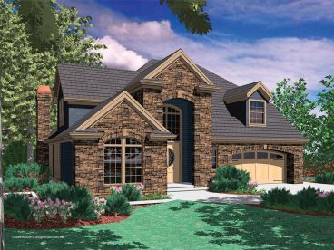 Two-Story House Plan, 034H-0348