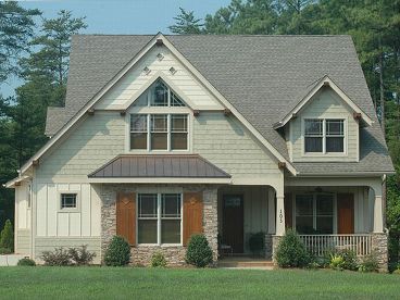 Craftsman House Plan, 029H-0110