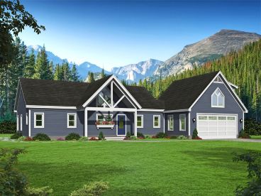 Country House Plan, 062H-0210