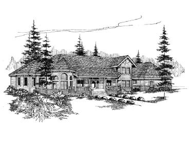 Two-Story House Plan, 013H-0025