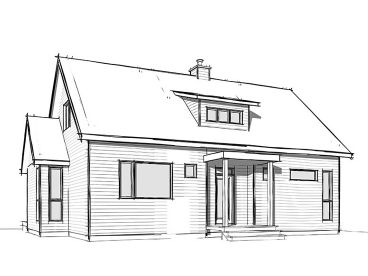 2-Story House Plan, 027H-0459