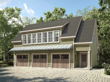 Carriage House Plan, 019G-0013
