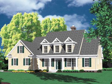 Two-Story Home Design, 034H-0218