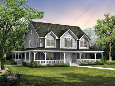 Country House Plan, 057H-0029