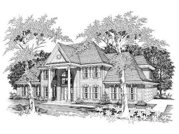 Southern House Plan, 061H-0105
