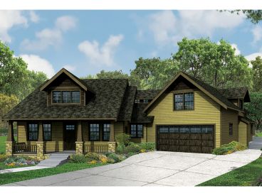 Craftsman House Plan, 051H-0311