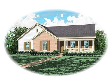 Ranch House Plan, 006H-0025