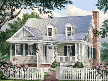 Narrow Lot House Plan, 063H-0221