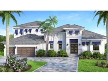 Premier Luxury House Plan, 070H-0032