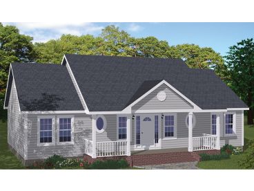 Starter House Plan, 078H-0073