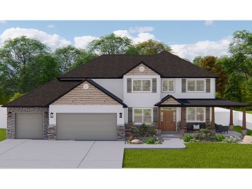 Traditional House Plan, 065H-0035