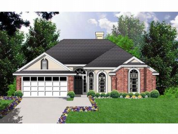 One-Story Home Plan, 015H-0057