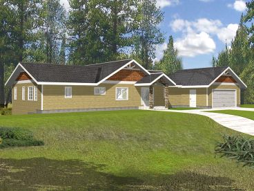One-Story House Plan, 012H-0149