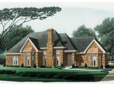 Traditional Home Plan, 054H-0123