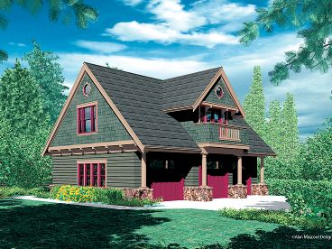 Carriage House Plan, 034G-0010