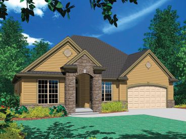 Traditional House Plan, 034H-0249