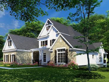 Two-Story House Plan, 074H-0183