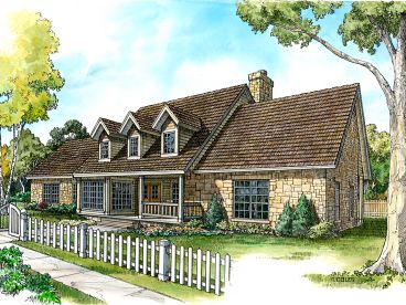 Country Home Plan, 008H-0005