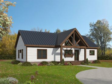Small Ranch House Plan, 062H-0432