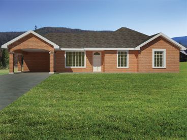 Affordable Home Plan, 068H-0023