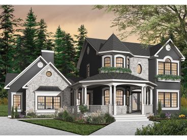 Country House Plan, 027H-0061