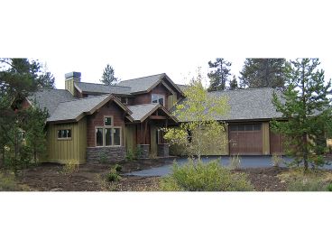 Two-Story Craftsman Home, 081H-0005