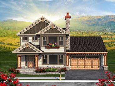 Two-Story Home Design, 020H-0365