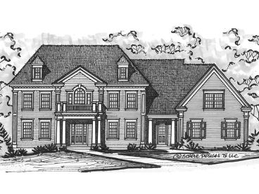 Two-Story House Plan, 031H-0278