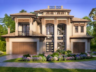 Premier Luxury House Plan, 070H-0082