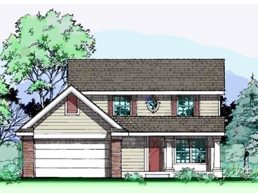 Traditional Home Plan, 022H-0086