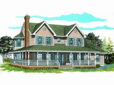 Country House Plan, 032H-0043