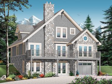 Mountain House Plan, 027H-0355