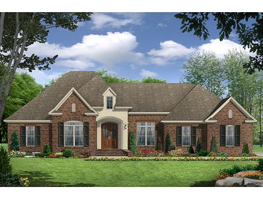 Traditional Home Plan, 001H-0191