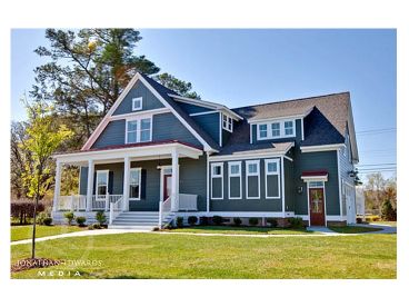 Country Craftsman Home, 058H-0090