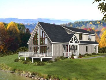 Two-Story House Plan, 062H-0351