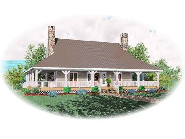 Country House Plan, 006H-0068
