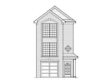 Row House Plan, 061H-0012