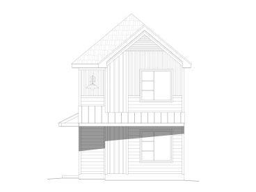 Narrow Lot Home Design, 062H-0067