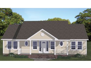 One-Story House Plan, 078H-0045