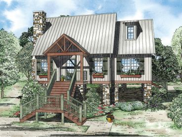 Vacation House Plan, 025H-0178