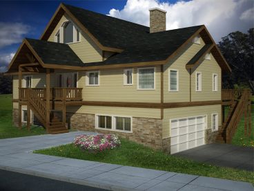 Two-Story Home Design, 012H-0092