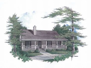 Country Home Plan, 004H-0015