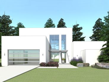 Contemporary House Plan, 052H-0079