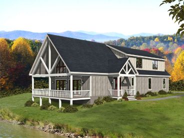 Two-Story House Plan, 062H-0381