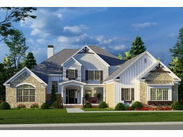 Two-Story House Plan, 074H-0218