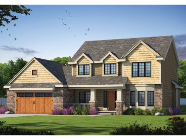 Two-Story House Plan, 031H-0424