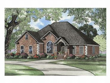 1-Story Home Plan, 025H-0134