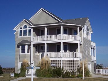 Coastal House Plan, 041H-0062